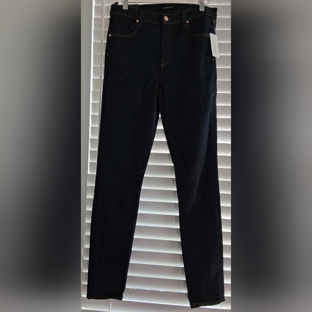 J Brand Dark Wash Maria High Rise Skinny Jeans Sz 29 NWT - Picture 9 of 10